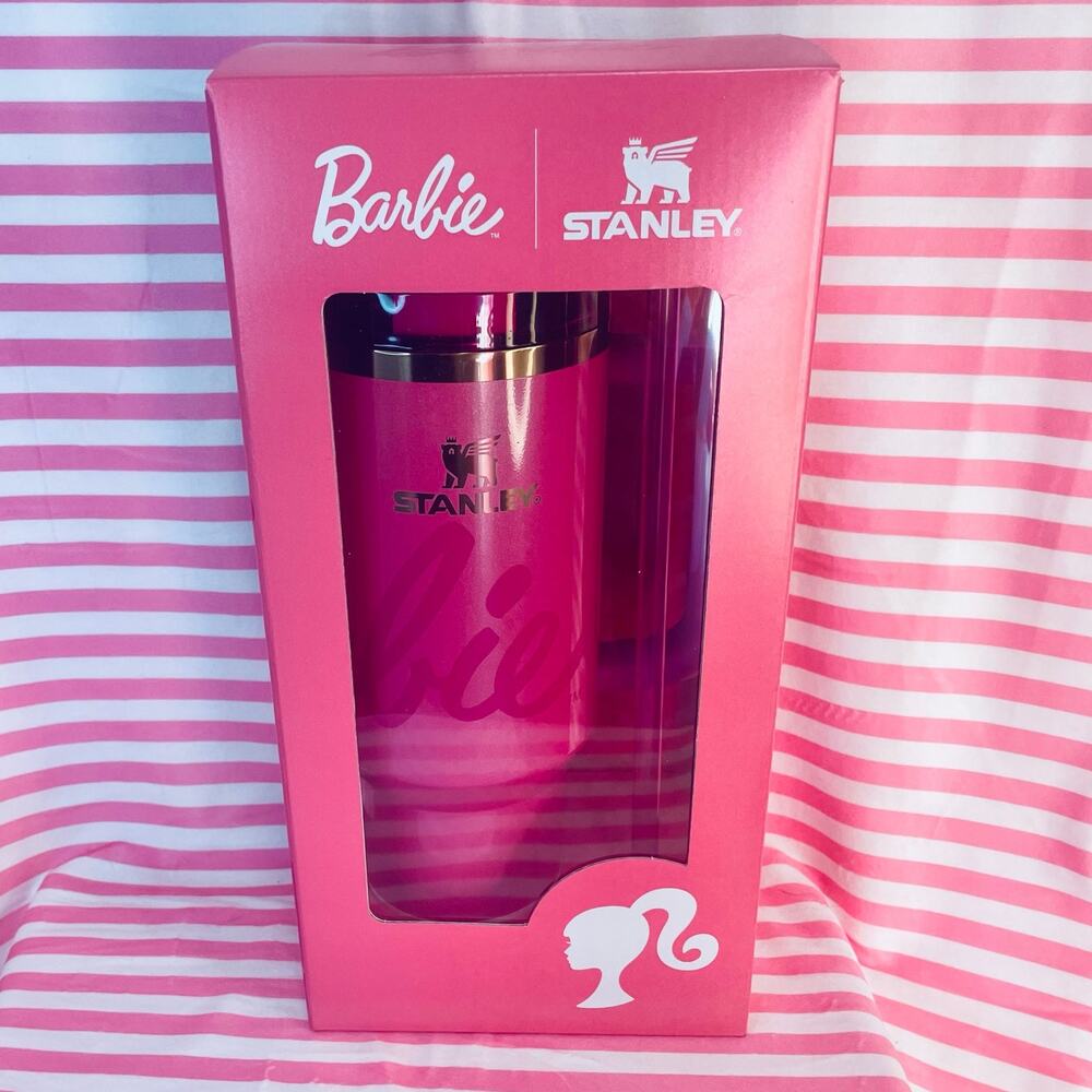 NEW IN BOX Barbie x Stanley Icon 40 oz Quencher Tumbler SOLD OUT *CHRISTMAS*
